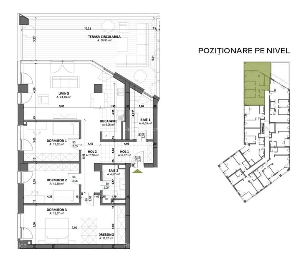 COMISION 0% | Nord One Brediceanu | Central | 1,2,3,4 cam si penthouse - 6