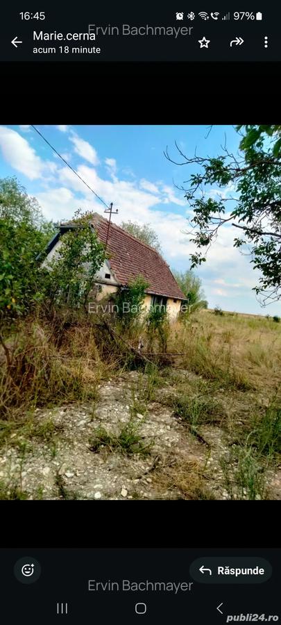 Proprietar vand casa cu teren in sat cerna. - 10