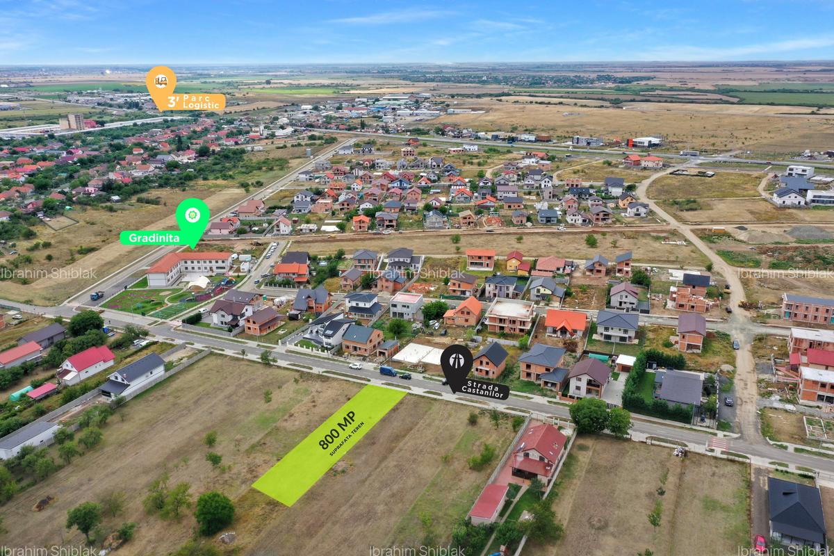 Teren Intravilan | 800 MP | Toate Utilitatile | Cartierul Primaverii | Comision - 4