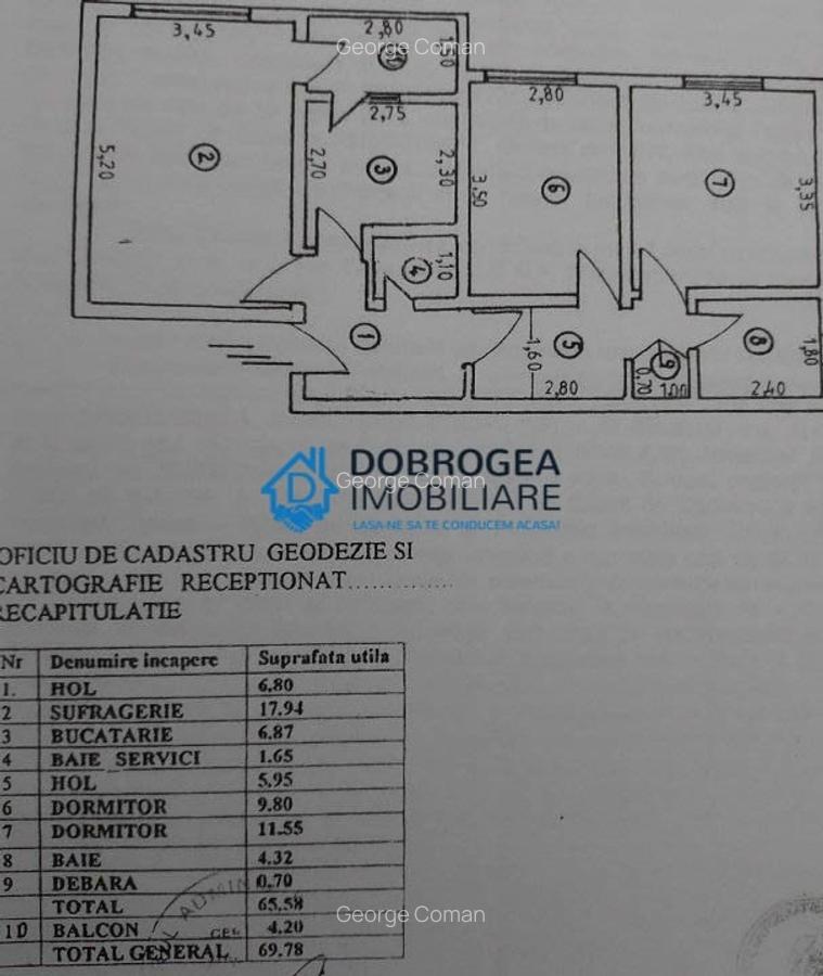 C 5- APARTAMENT CU 3 CAMERE DECOMANDAT - 9