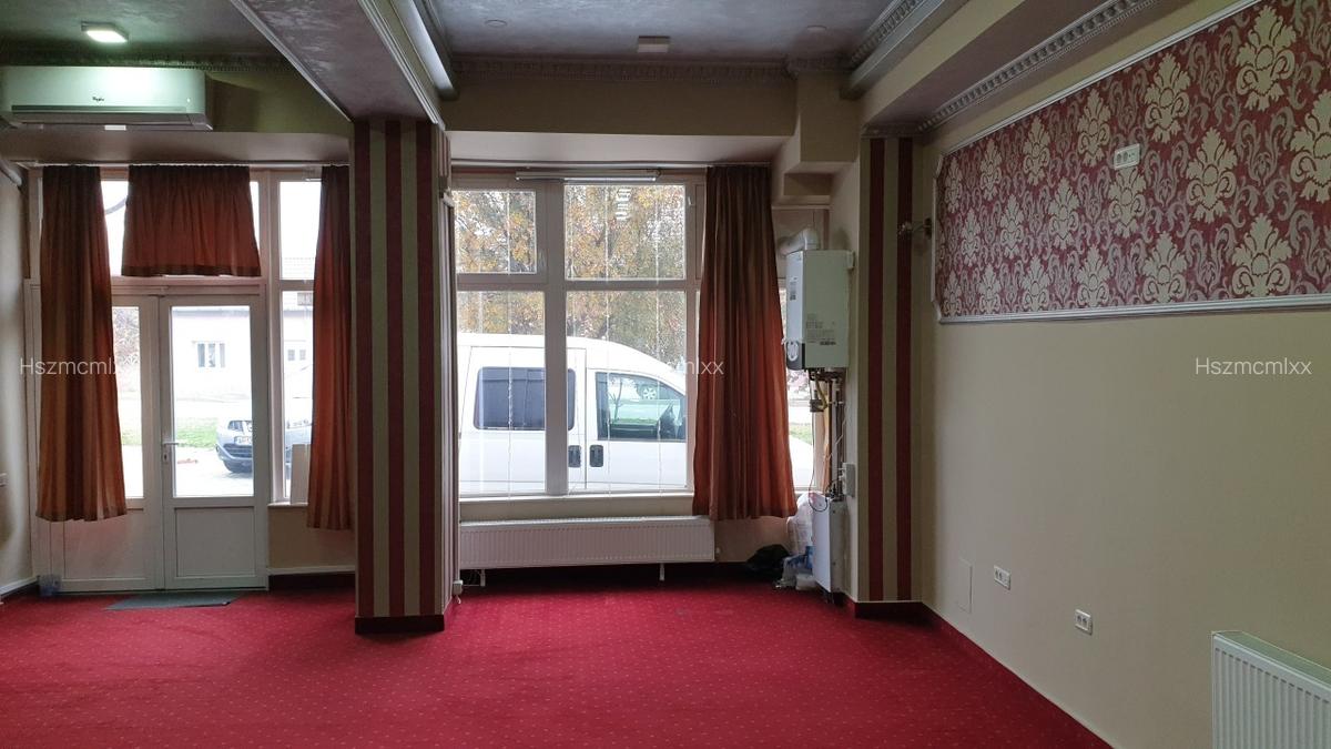 Dau in chirie spatiu comercial amenajat Arad, Poetului, 54 mp , parter bloc - 8
