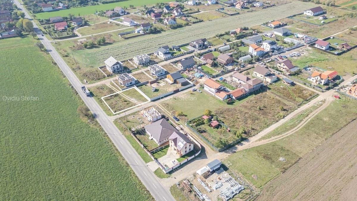 Teren 732 mp pentru construcții locuințe, Bod, utilități la stradă - 6
