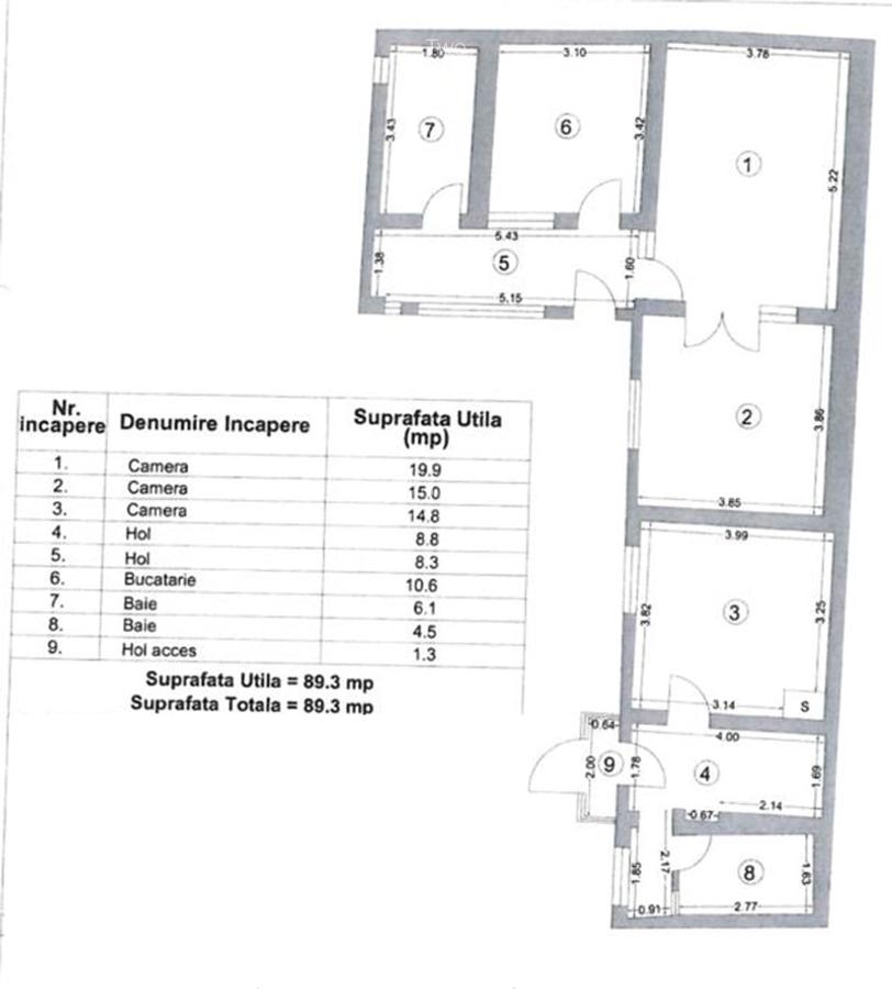 Exclusiv ! Casa 4 camere - Km.5 - 110.000 euro (Cod E2) - 15