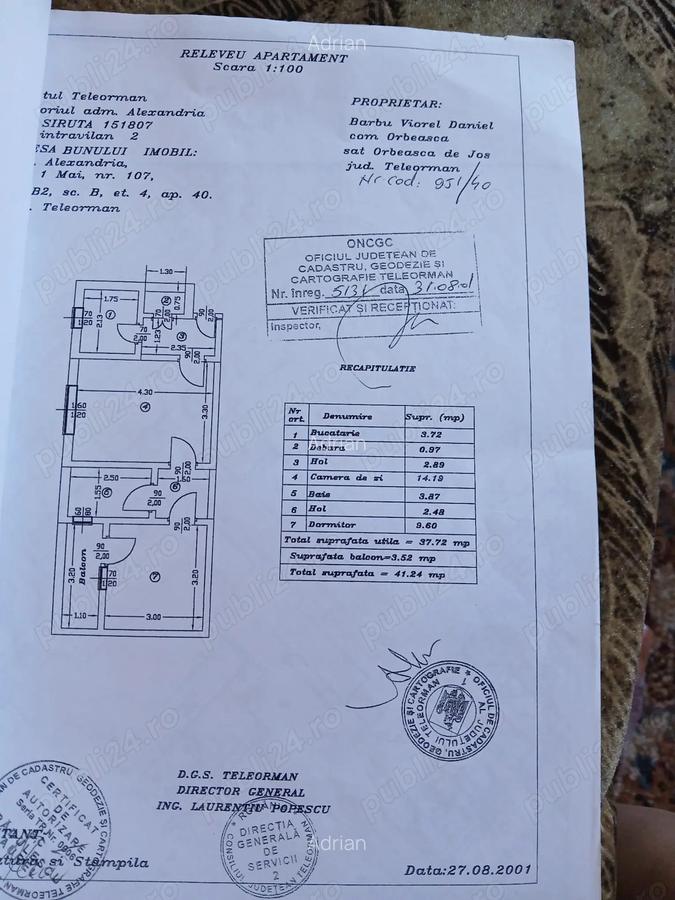 Apartament 2 camere, Alexandria, Teleorman - 1