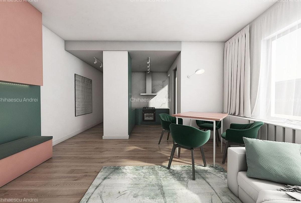 Apartament cu 2 camere decomandat în Victoriei - 2