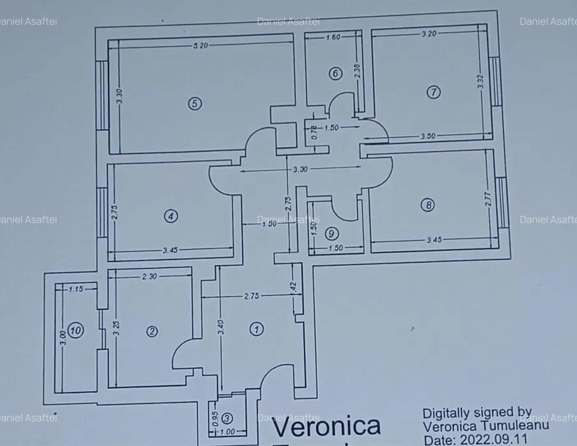 Dacia- Apartament cu 4 camere,2 bai-85mp - 6