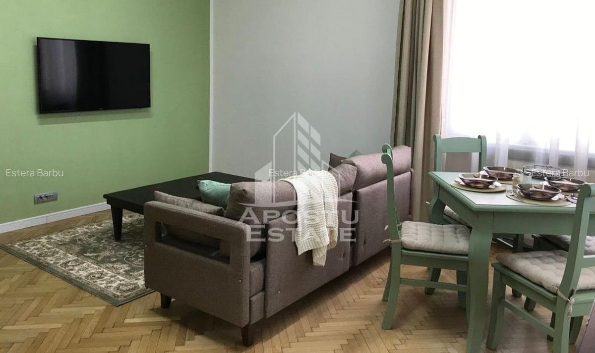 Apartament cu 3 camere semidecomandat, mobilat în Ultracentral - 2