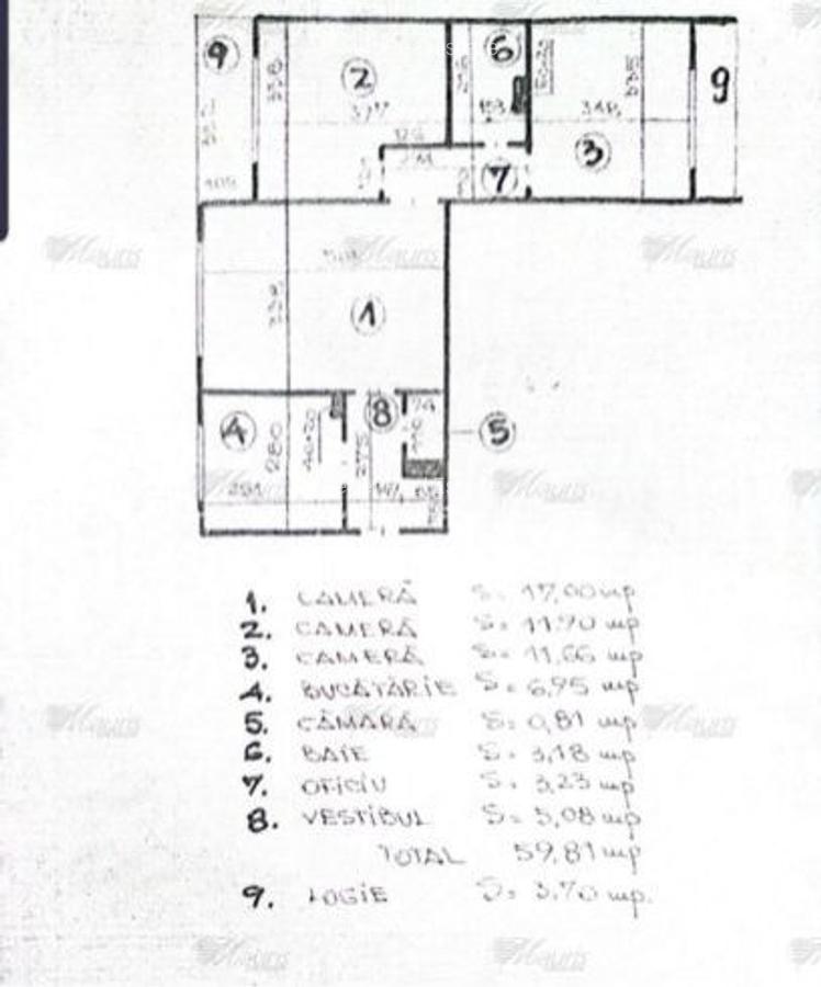 3 Camere semidecomandat 64 mp 1973 etaj 3 Ion Berindei Colentina Ghica - 8