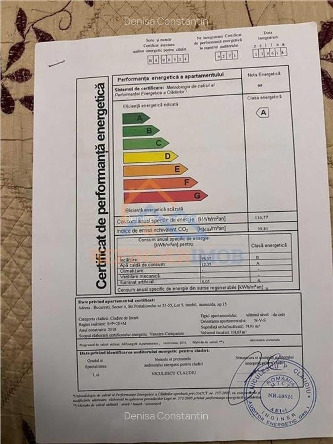 Vanzare apartament 2 camere, zona Berceni - Postalionului - 13