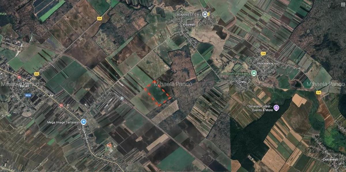 Teren de vanzare in comuna Tartasesti, jud. Dambovita - 2