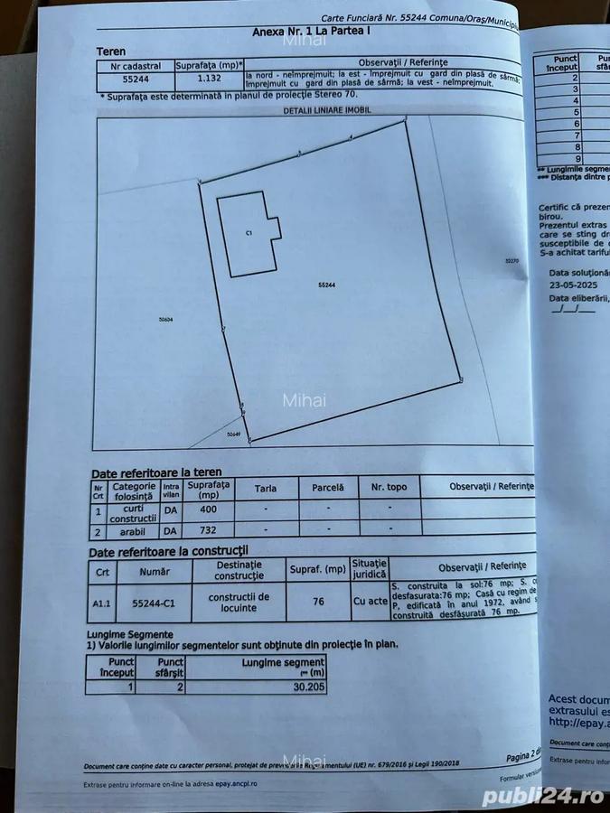 Casa traditionala cu teren generos de 1132 mp in Mociu jud Cluj - 4