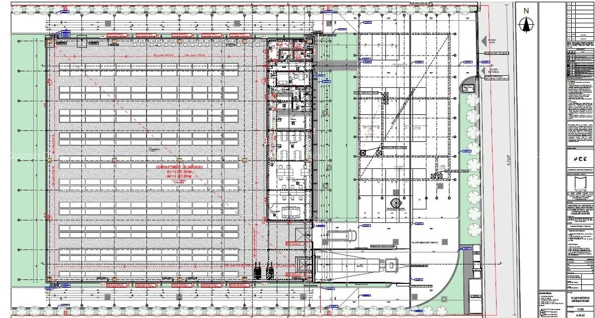 Spațiu industrial, 8750 mp în Industriilor - 7