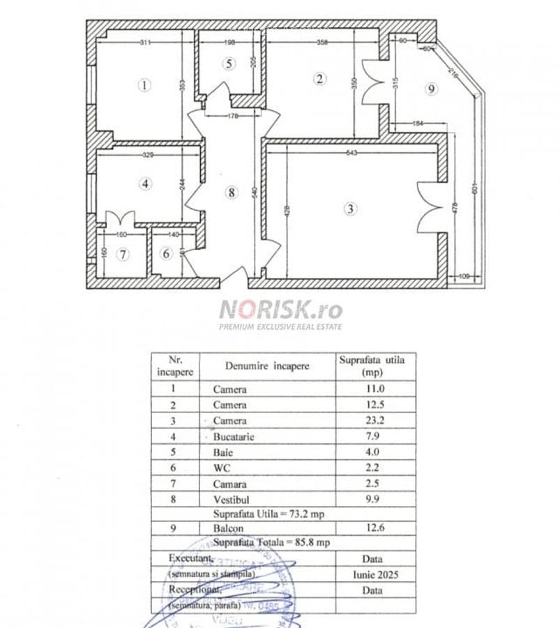 3 CAMERE 86 MP I UNIRII-COPOSU I ULTRACENTRAL I 1990 I Decomandat - 3