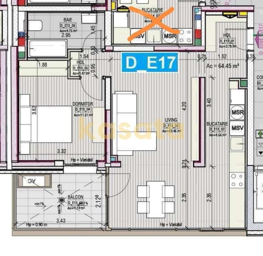 OPORTUNITATE | APARTAMENT 2 CAMERE |PARCUL CIRCULUI |BLOC NOU |PARCARE - 8
