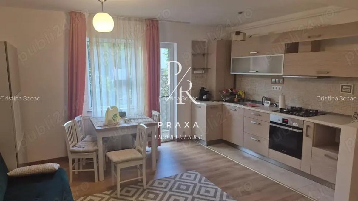 Apartament 2 camere , 52 mp , mobilat +parcare , Tautiului Floresti! - 1