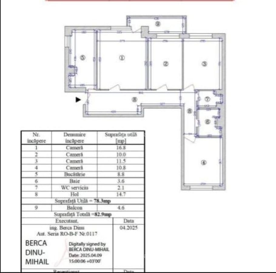 Apartament de vanzare 4 camere metrou Lujerului - 8