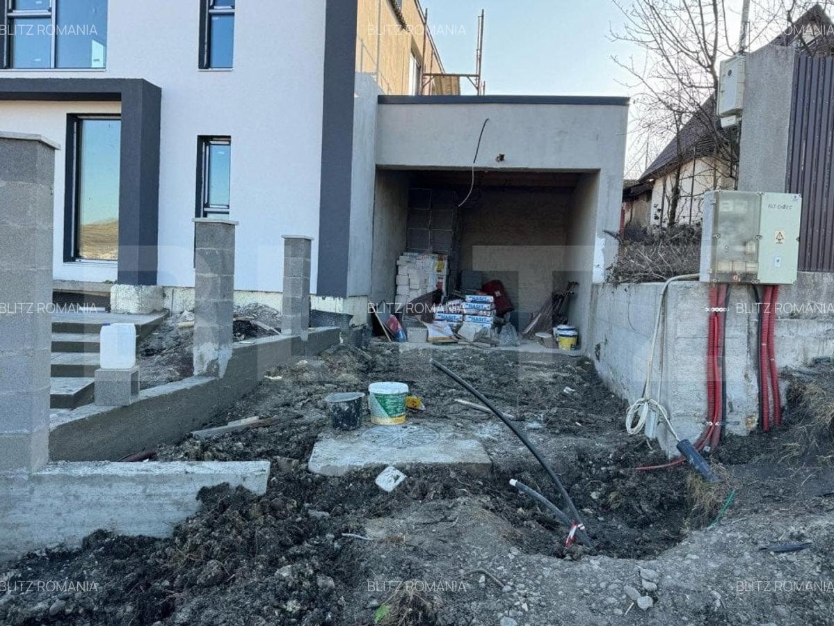 Casa individuala, 4 camere,136mp, teren 700mp, garaj 21mp, intrare Chinteni - 14