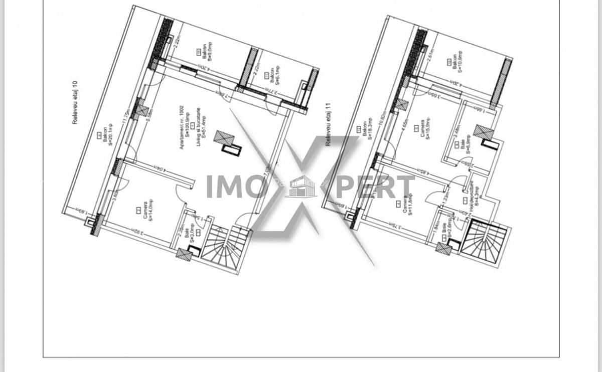 Apartament 4 camere , 2 parcari, terasa 60 mp , Wings - 2