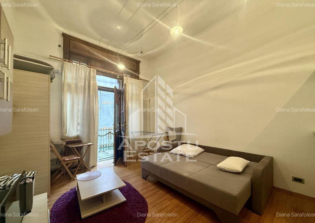 Apartament o camera, 30mp, balcon deschis, Ultracentral - 5