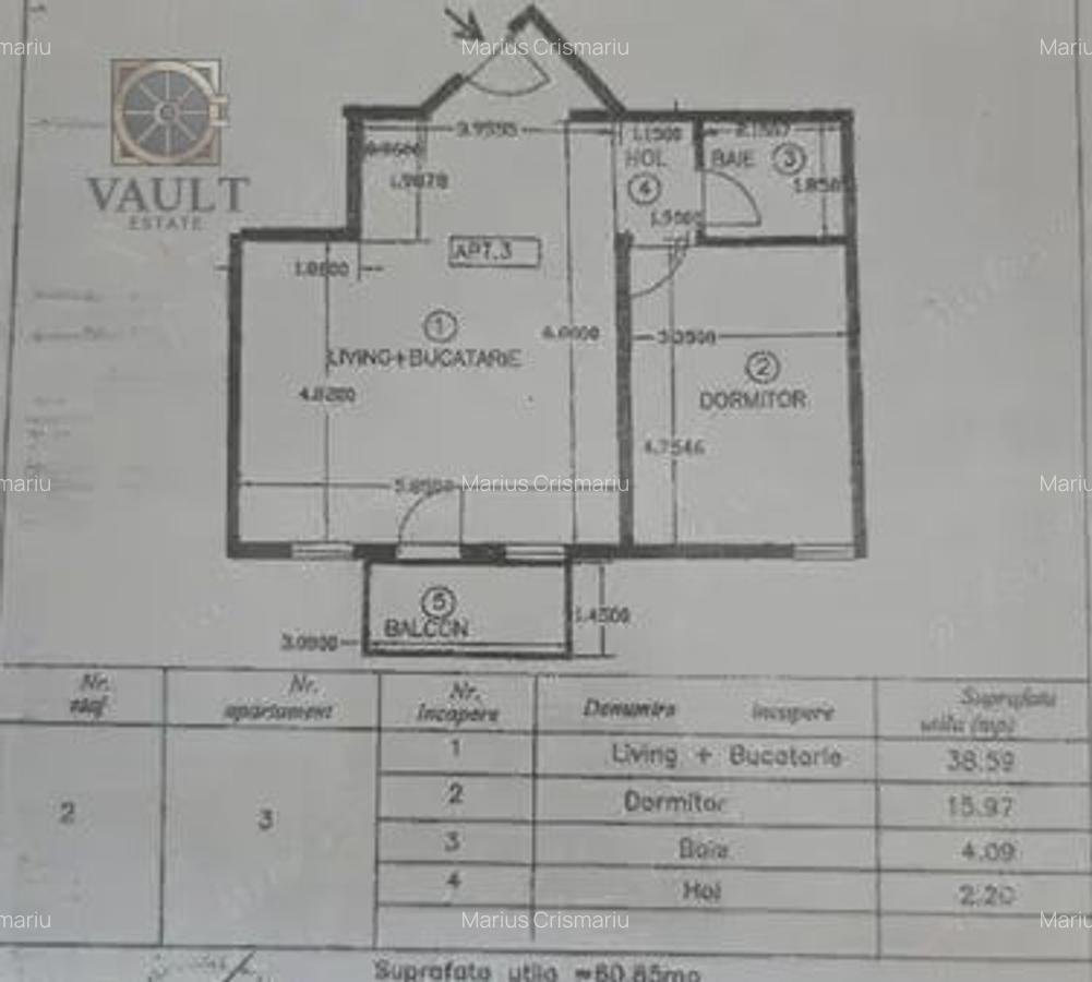 Apartament 2 camere FUNDENI - 65 MP - RENOVAT - 6