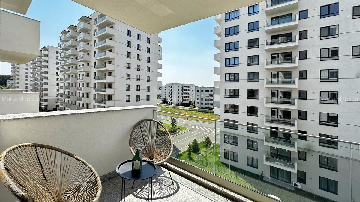 Apartament cu 2 camere decomandat, mobilat în Băneasa - 9