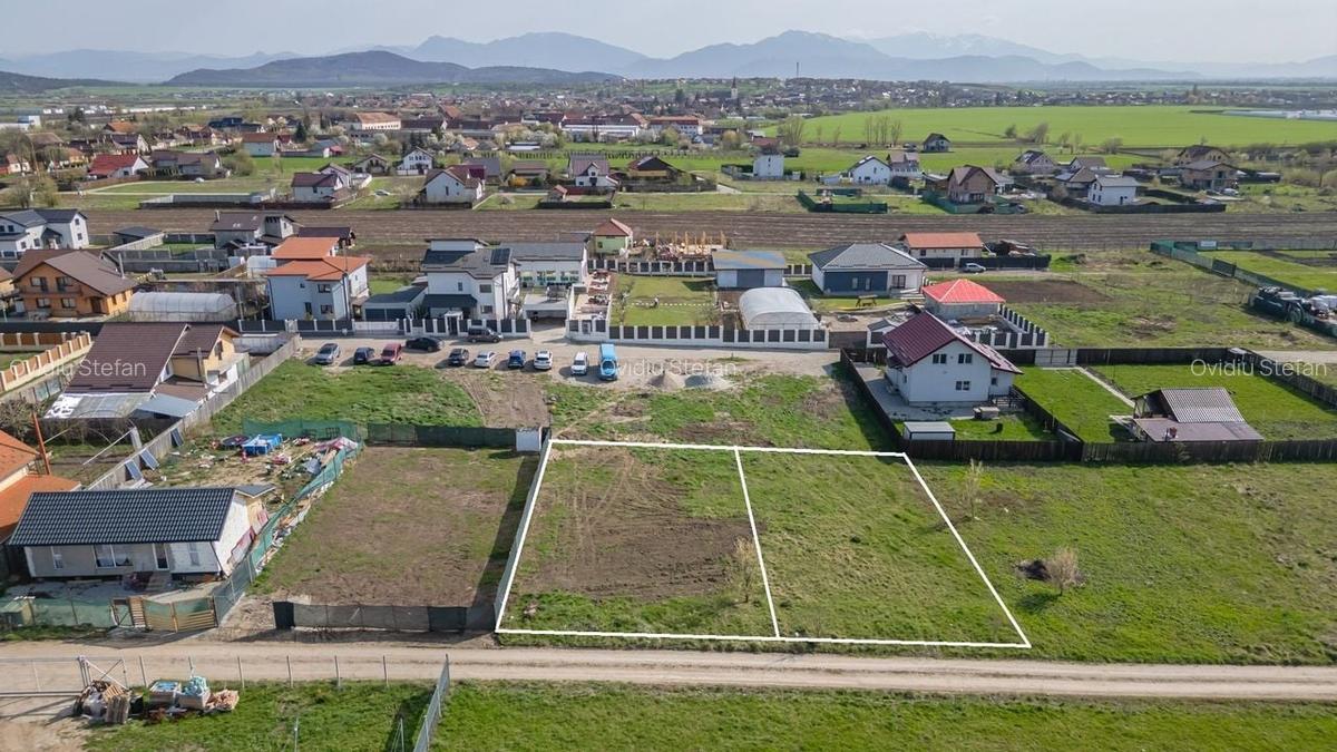Teren 479 mp pentru construcții locuințe, Bod, utilități la stradă - 5
