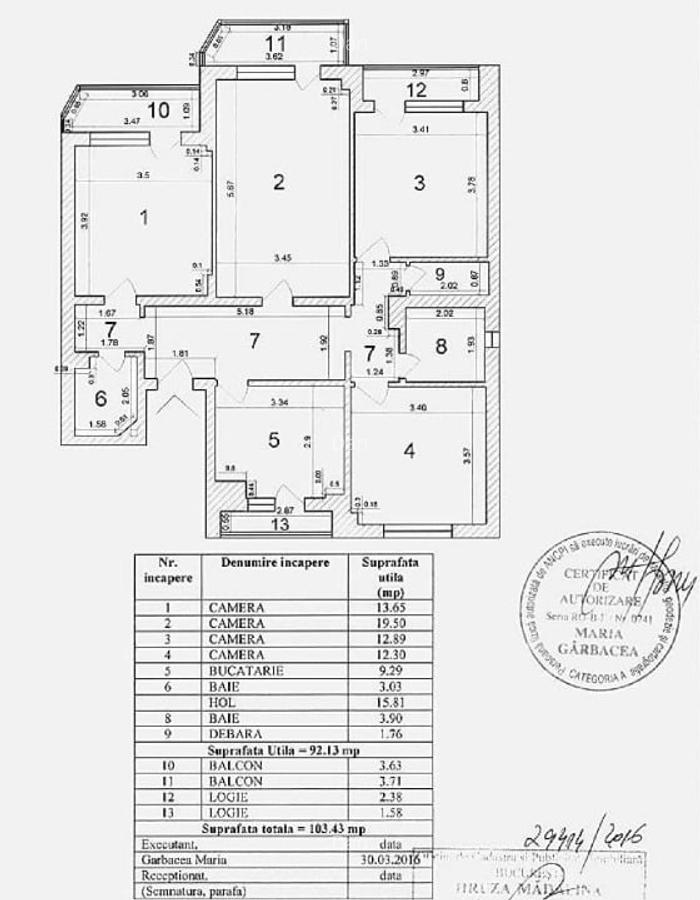 Apartament 4 camere, 103 m², etaj 2/4-Băneasa-București-Ploiești, viitor metrou - 15