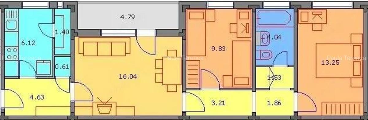 Apartament 3 camere Brancoveanu - 5