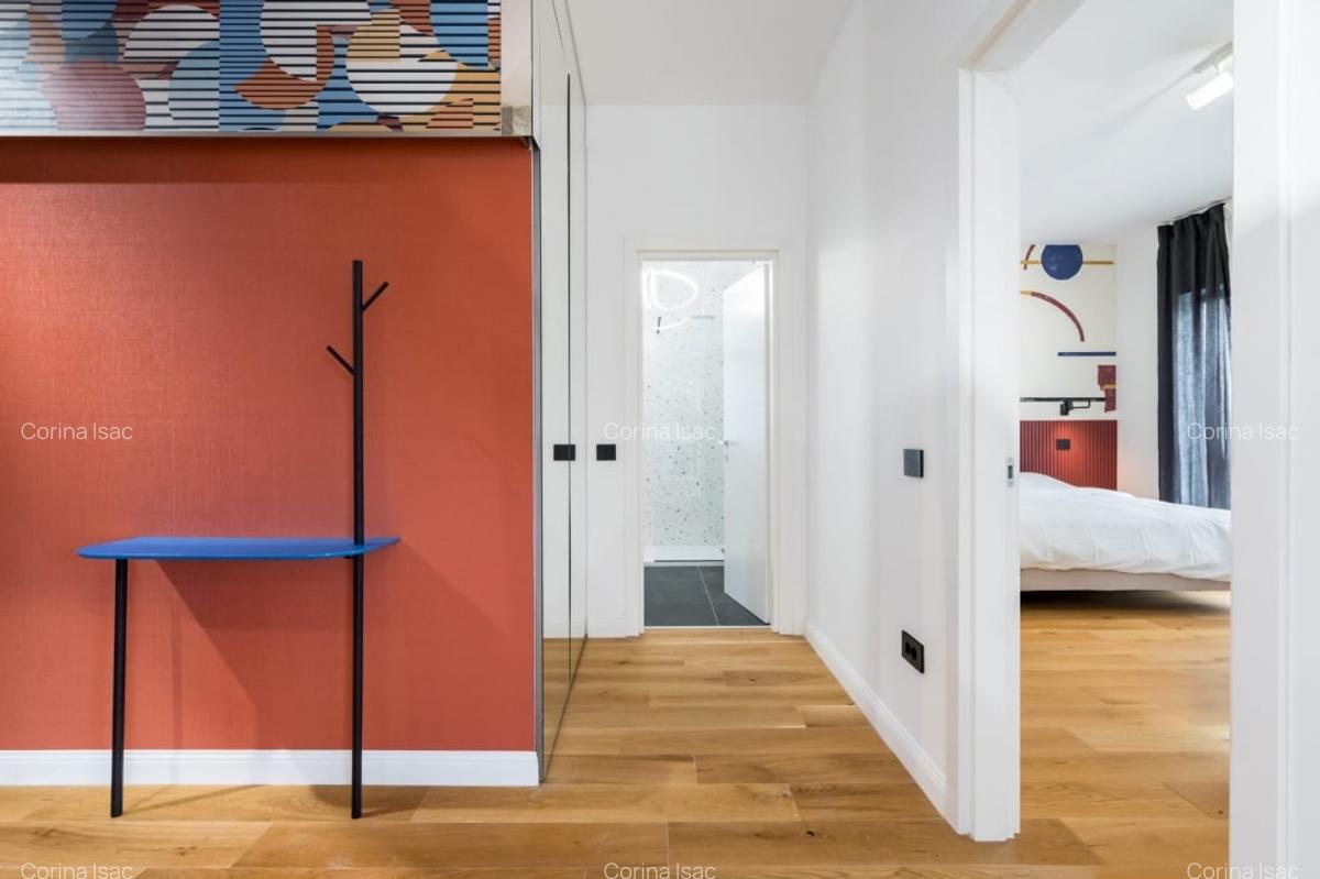 Apartament modern  2 camere de inchiriat, parcare proprie, terasa BELAIR Baneasa - 6