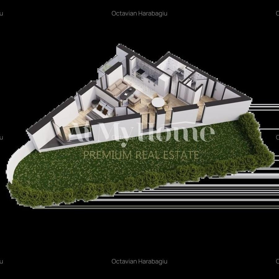 Apartament cu 2 camere decomandat în Pipera - 5