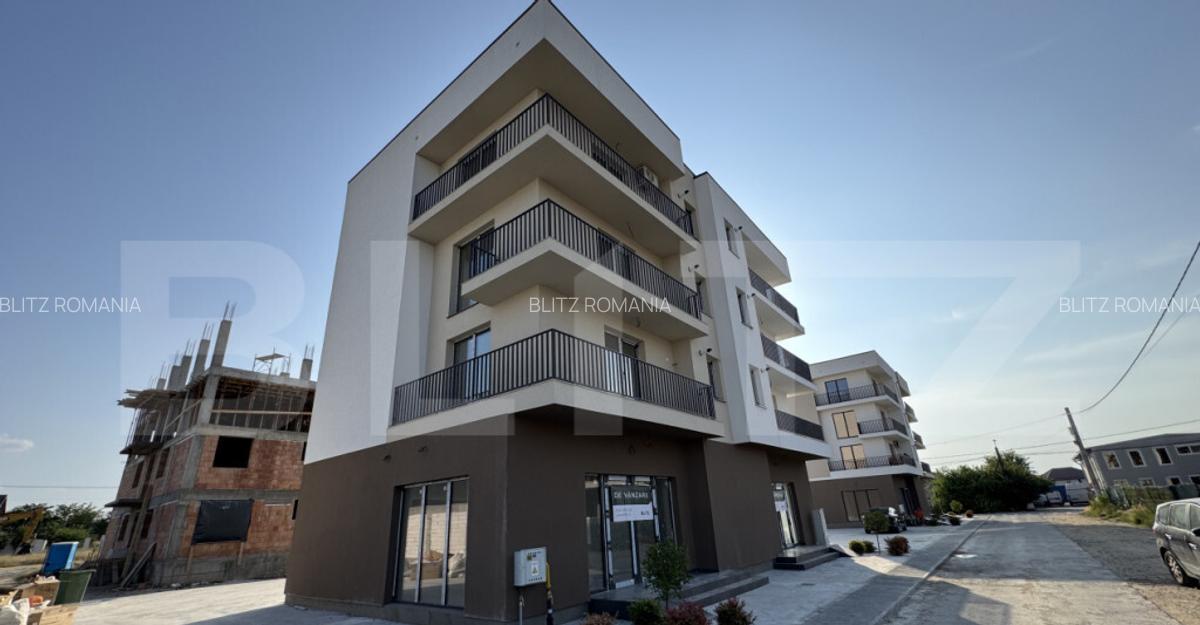 Spa?iu comercial parter bloc nou, 60 mp, vitrina, parcare, - 3