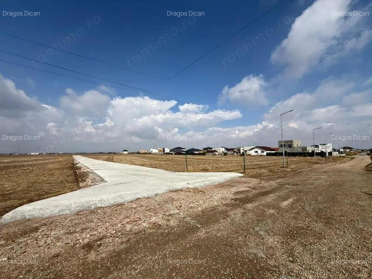 Loturi Intravilan In Rate Berceni | utilitati: curent, drum | #UG16BF - 2