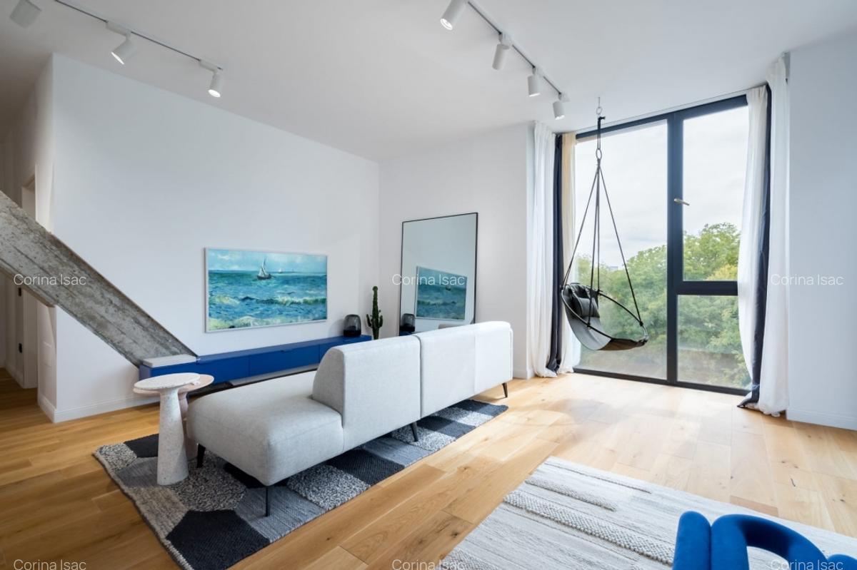 Apartament modern  2 camere de inchiriat, parcare proprie, terasa BELAIR Baneasa - 9