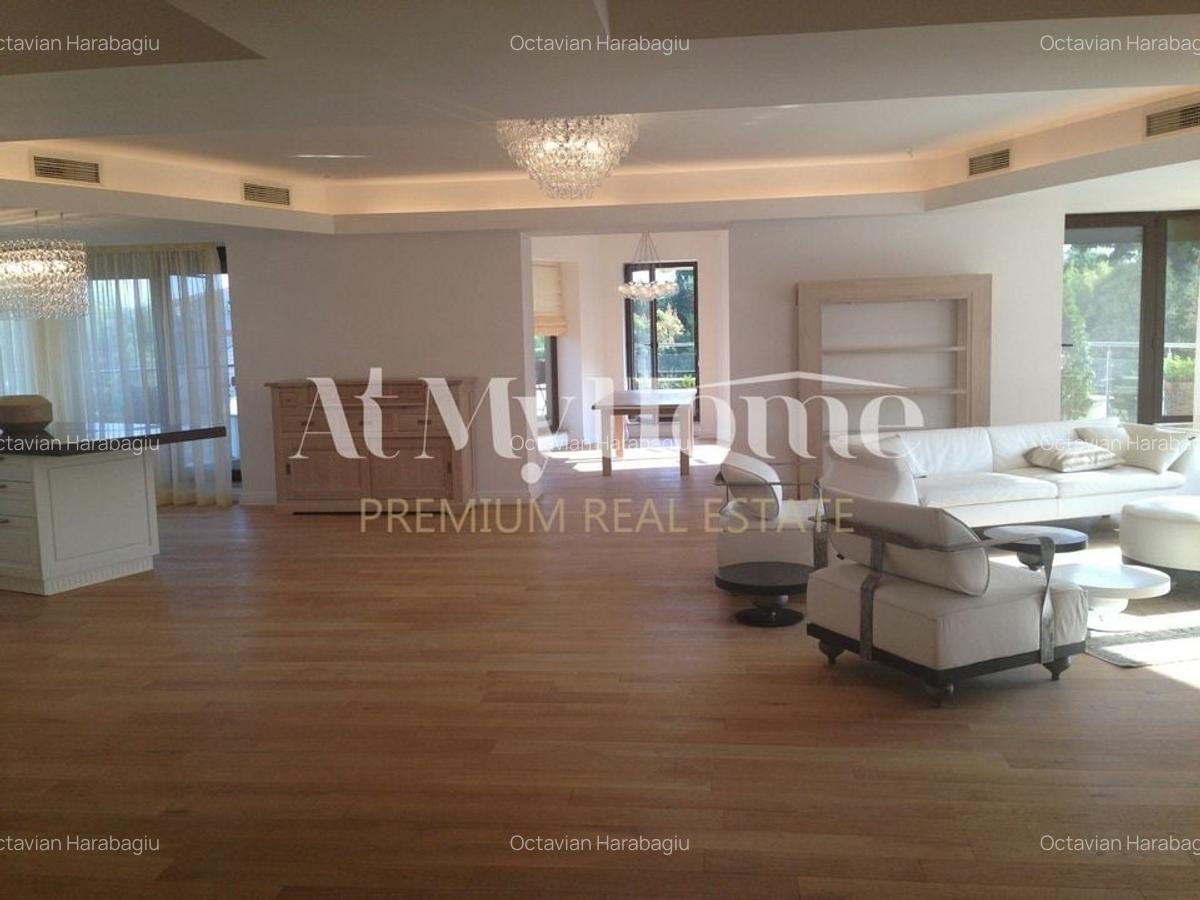 Superb apartament cu 5 camere, PRIMA LINIE, Vedere Parc, mobialt LUX, parcare - 1