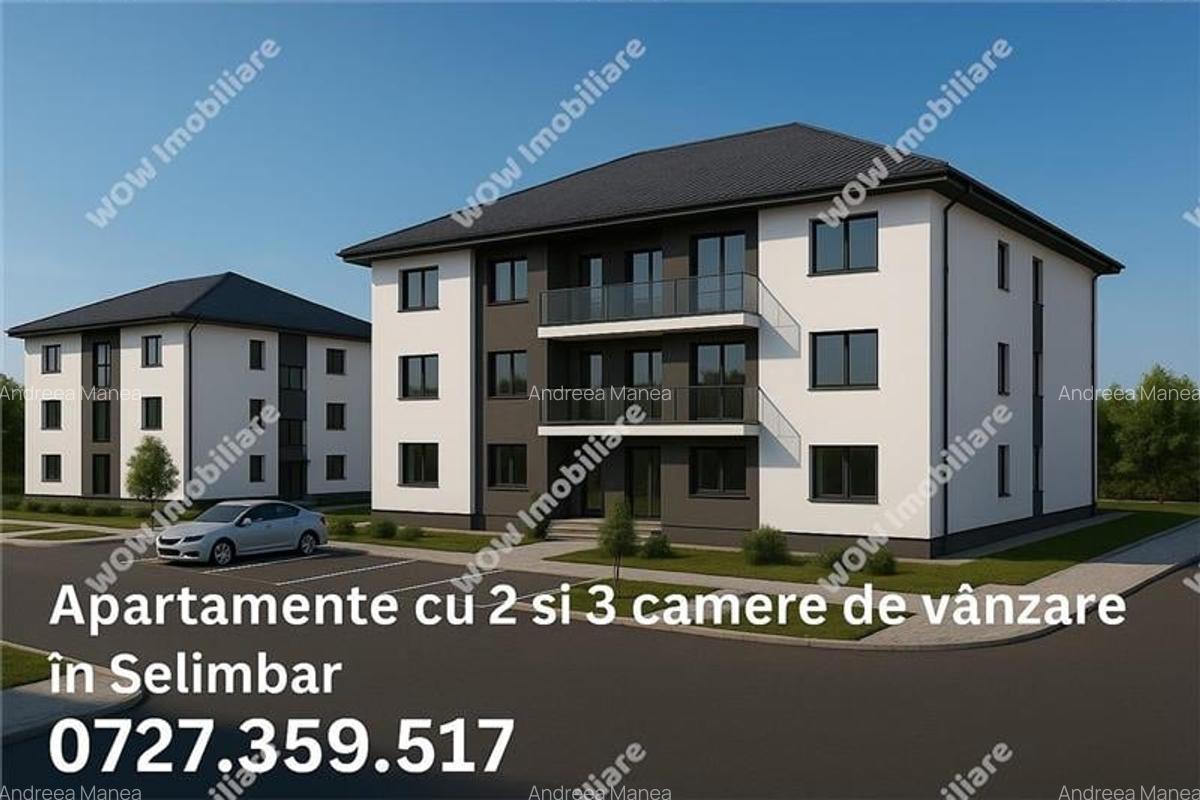 Apartament cu 2 camere si pod de vanzare in Selimbar - 1