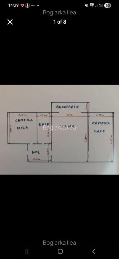 Apartament 2 camere decomandate + sufragerie cu bucătărie pe balcon - 1