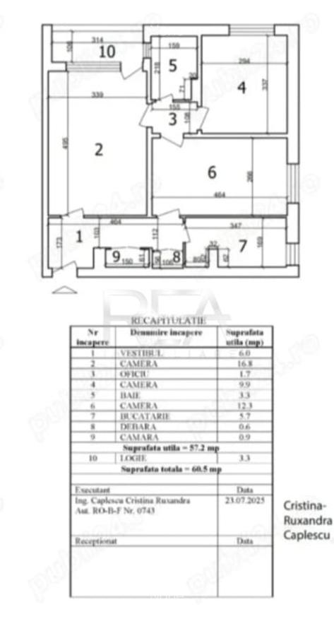 Apartament 3 camere, et 6/10- Favorit, Drumul Taberei - 2