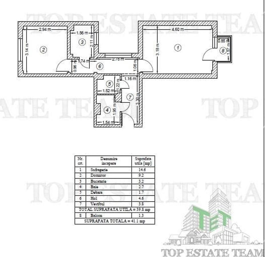 Apartament 2 camere | 2/10 | 5 minute fata de Metrou Lujerului - 10