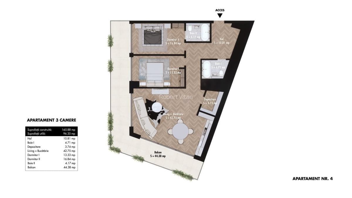Unirii bulevard, bloc 2025 unicat - 1