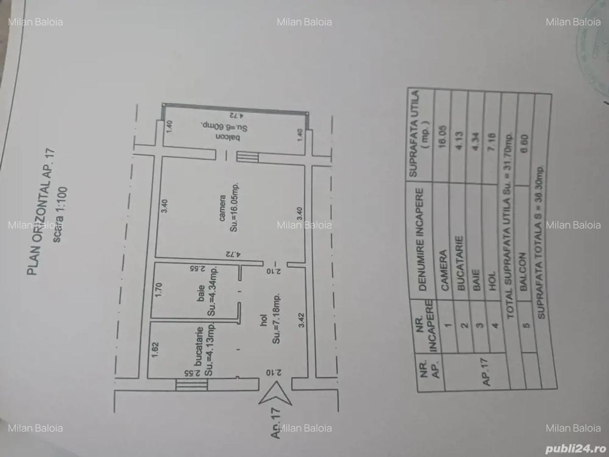 Proprietar vand ap cu o camera. - 2