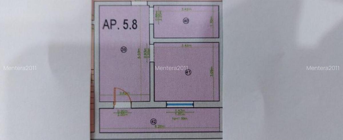 Apartament cu o camera in bloc nou construit str. Colinei - 6