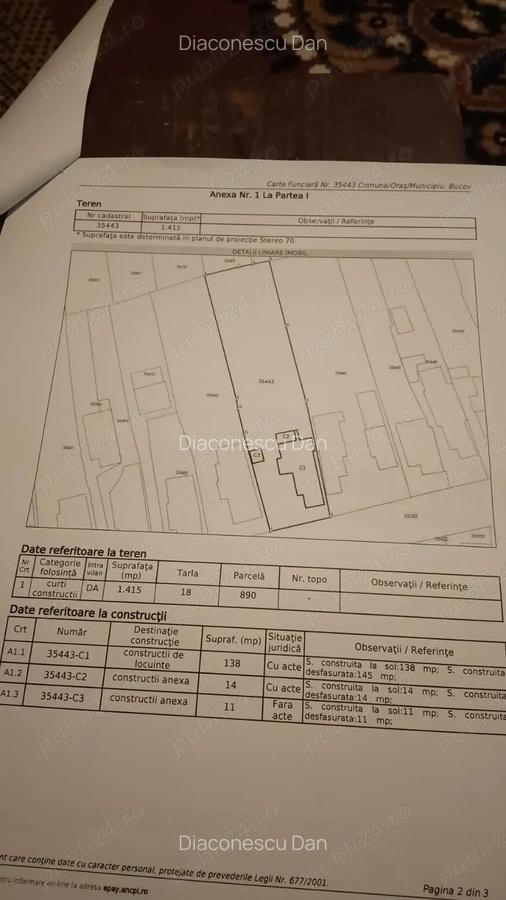 De vanzare teren + casa in Bucov Prahova - 8