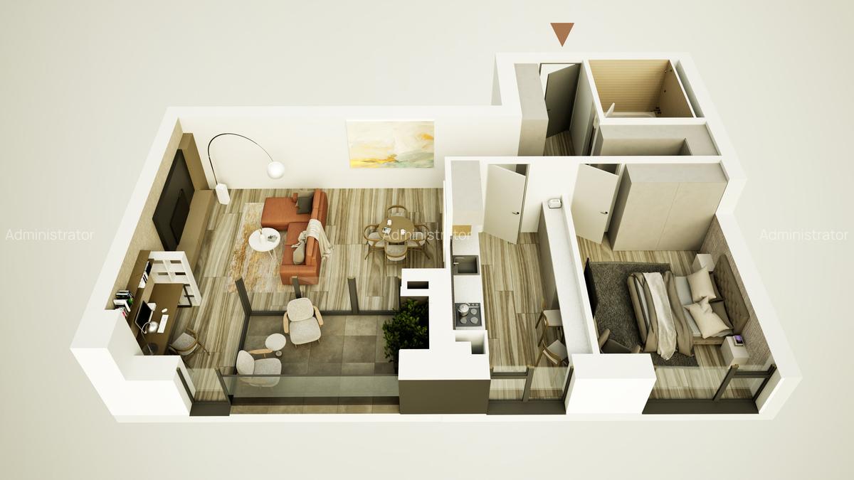 Cartierul Vienez: Apartament 2,5 camere cu extra spațiu/ în centrul Timișoarei - 2