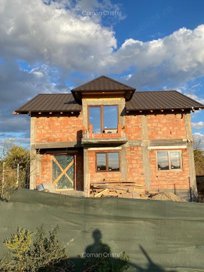 Vanzare P + M la rosu, constructie caramida, supr. Teren 380.mp., D 12.ml., Cazasu - Braila. - 9