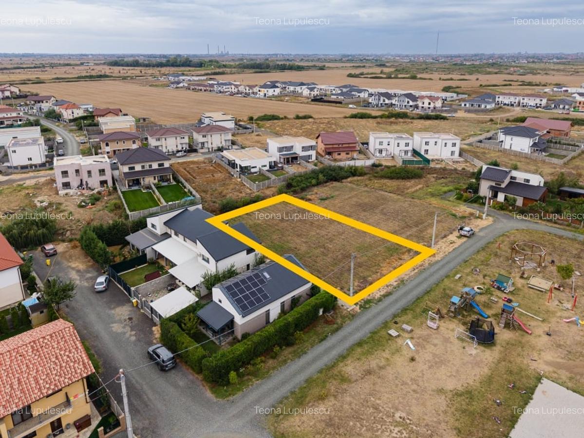 Teren 1000 mp Urseni - zona locuita, ideal pentru casa sau duplex - 9