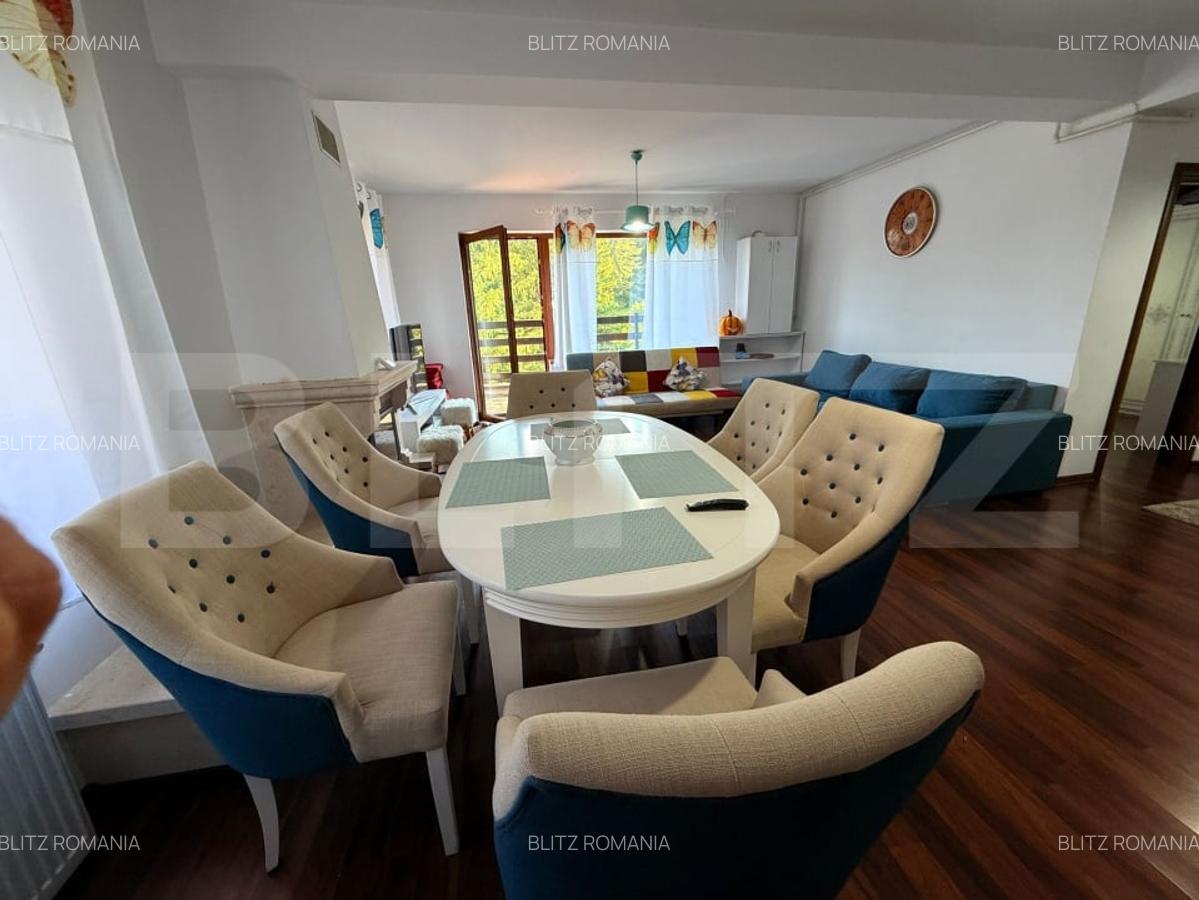 Apartament 2 camere, 70 mp utili+80mp terasa, Predeal - 2