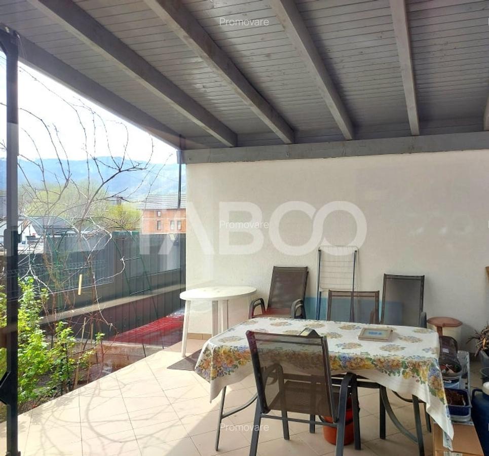 Casa individuala 4 camere P+1E 118 mp 322 mp parcela teren Cisnadie - 5