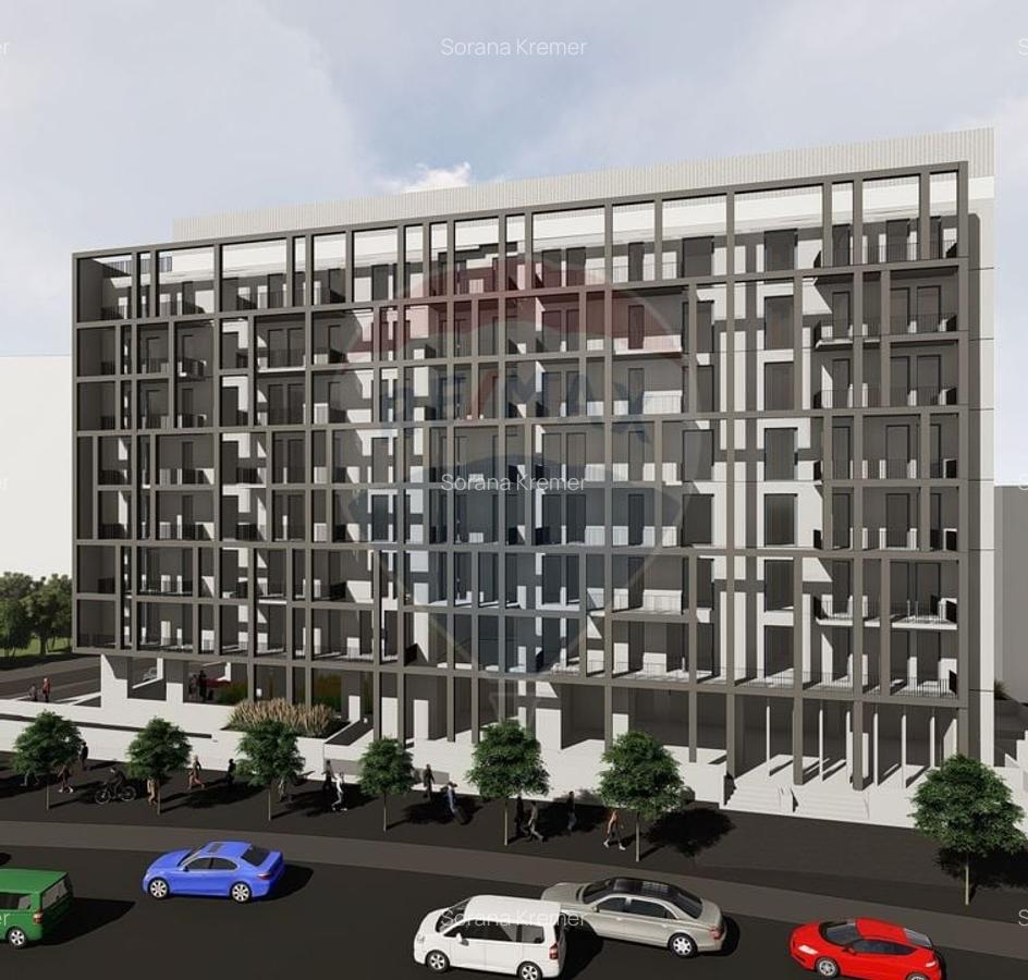 1.800mp Bdul Gh Sincai, proiect autorizat 70 apt, regim S+P+7 in lucru - 5