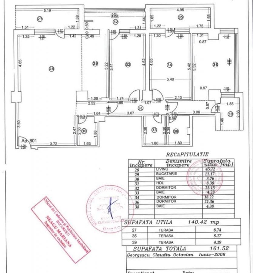 De Vanzare Apartament 4 Camere 161 mp, Baneasa-Phoenicia - 1