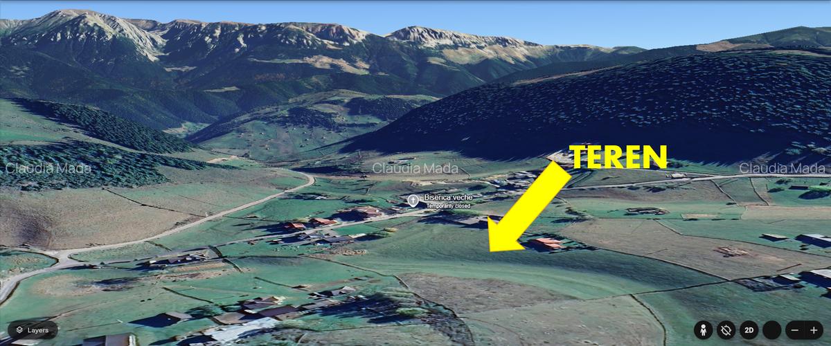 Refugiu de Vis în Inima Munților – Teren Intravilan 3970 mp în Fundata - 4